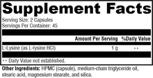 Load image into Gallery viewer, L-Lysine
